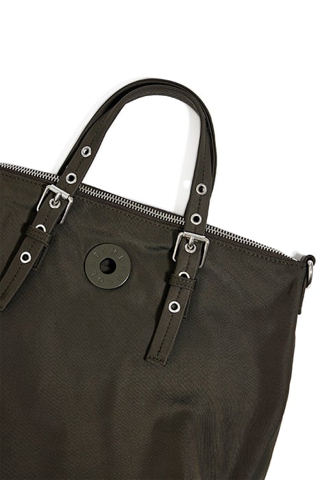 MEDIUM DARK GREEN SHOPPER BAG 3
