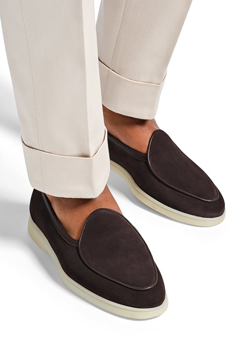 DARK BROWN SLIP-ON 2