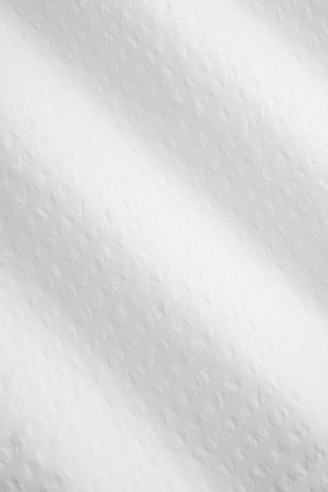 WHITE CAMP COLLAR SLIM FIT SHIRT 7