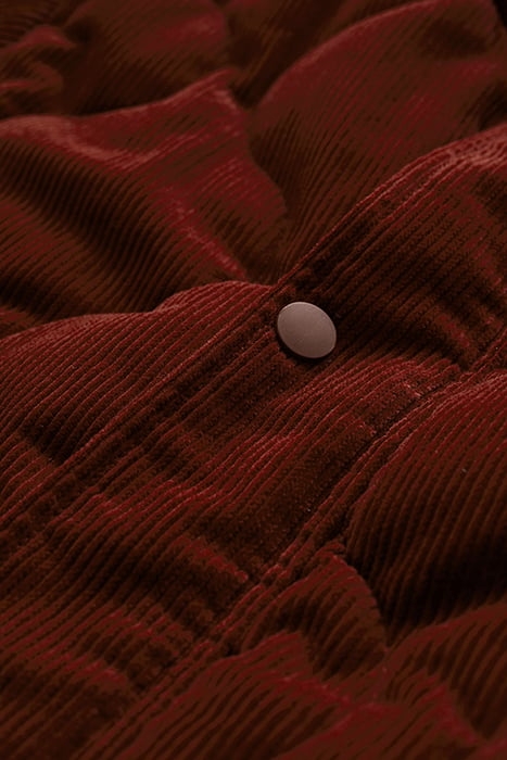 JACKET NORMAL LENGTH RUST BROWN 8