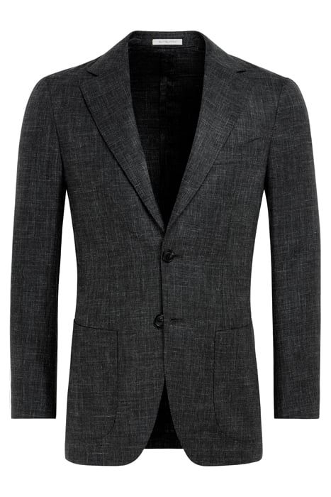 DARK GREY TAILORED FIT LAZIO BLAZER 4