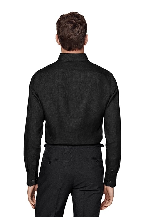 DARK GREY SLIM FIT SHIRT 2