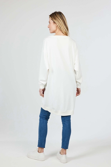 SWEAT DRESS LOU OFFWHITE 3