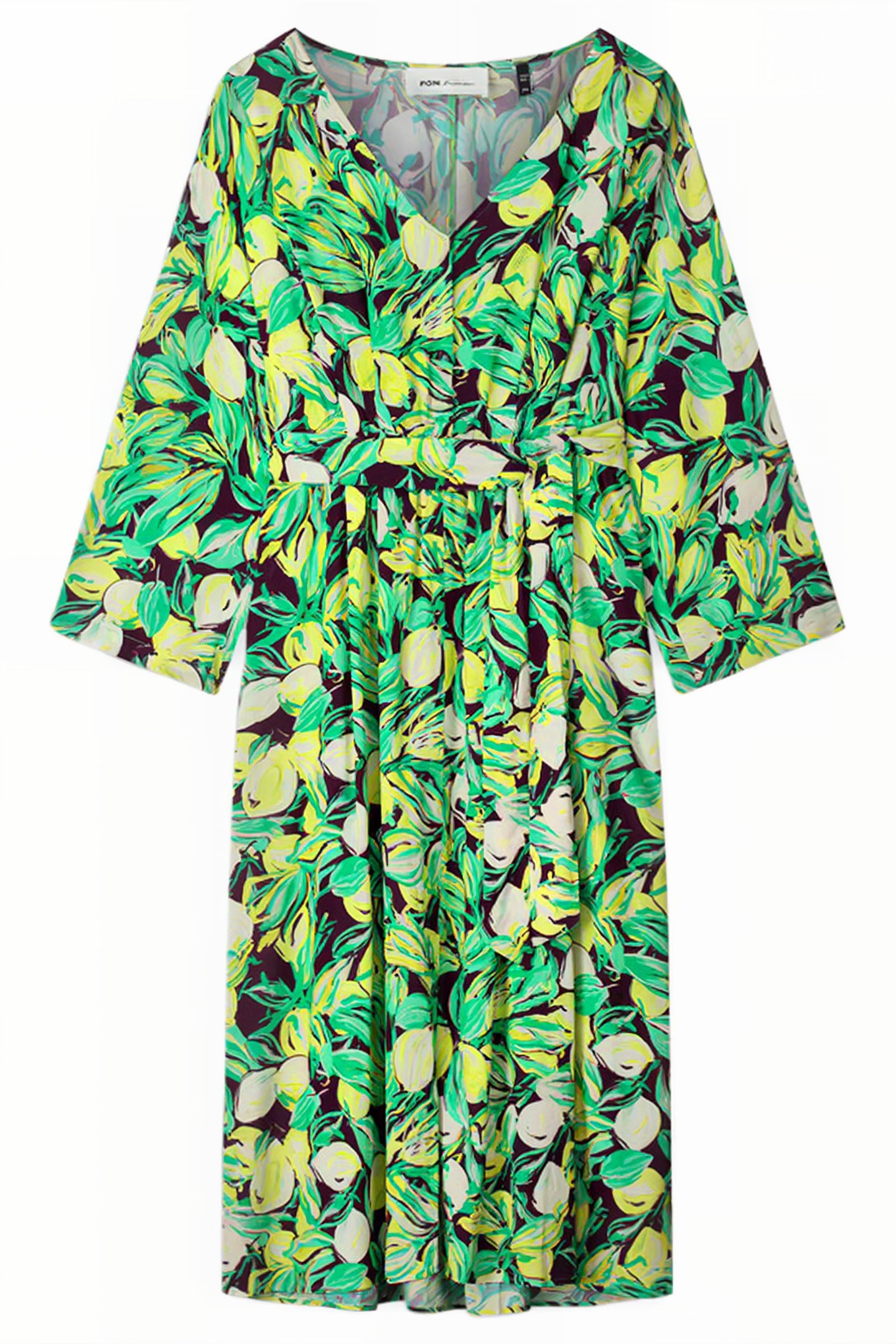 DRESS - LEMON TREE CRINKLE MULTI COLOUR 3