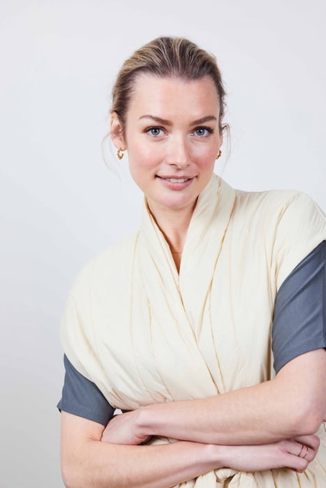 SLEEVELESS KIMONO ROMY OYSTER WHITE 5