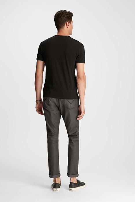 SS EYELET HENLEY BLACK 2