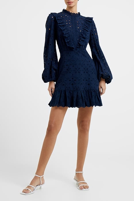 APPELONA ANGLAISE MINI DRESS BLUE 2