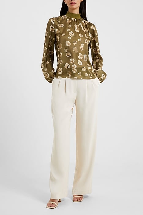 BRONWEN ALEEYA SATIN TOP BROWN 2