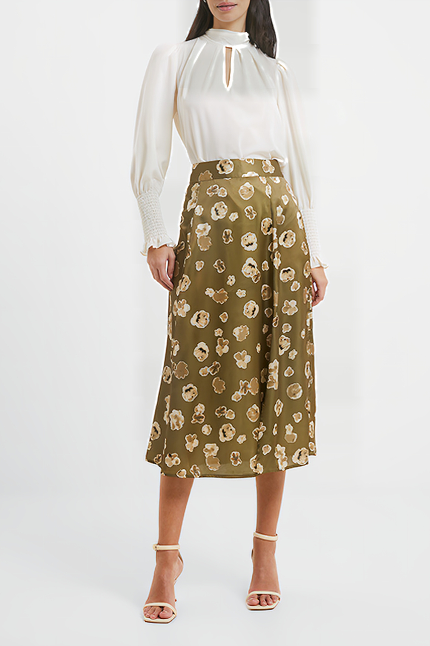 CREPE LIGHT KEYHOLE TOP WHITE 1