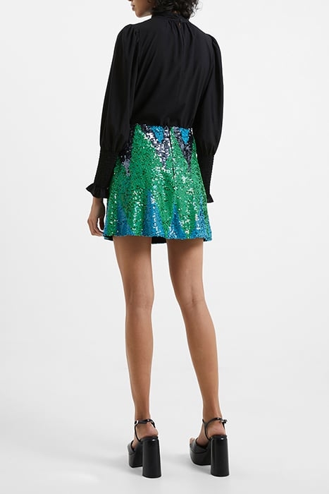 EMIN EMBELLISHED SKIRT GREEN 2