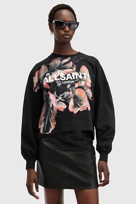 FLEURIR LILA SWEAT BLACK 1