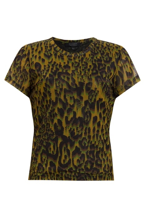 ELLIE MESH TEE TERESA KHAKI GREEN 4