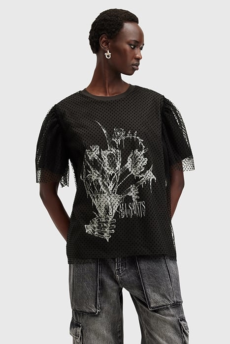 TOMMI FONDRE TEE WASHED BLACK/BLACK 6