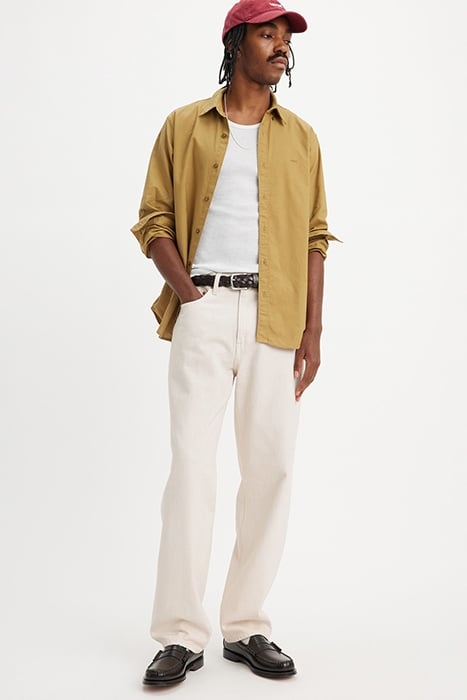 568 STRAIGHT JEANS BEIGE 6