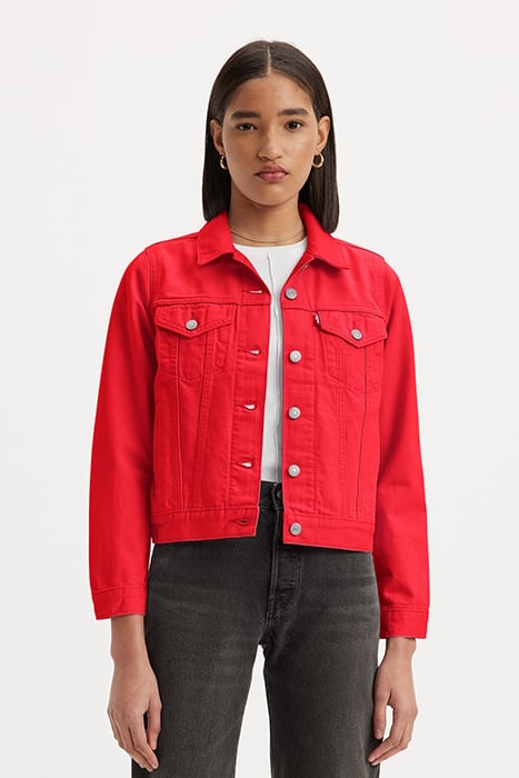 ORIGINAL DENIM JACKET RED 1