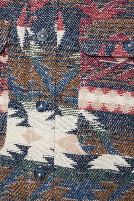 AZTEC JACQUARD VINTAGE RED 7