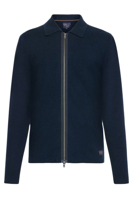 URIANSI ZIP CARDIGAN DEEP MARINE 4