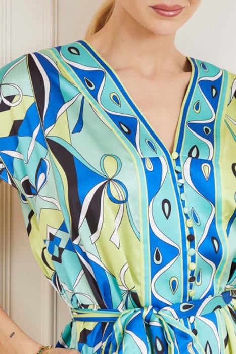 MARCIANO BY GUESS TULUM DRESS GREEN SLIPKNOT 5