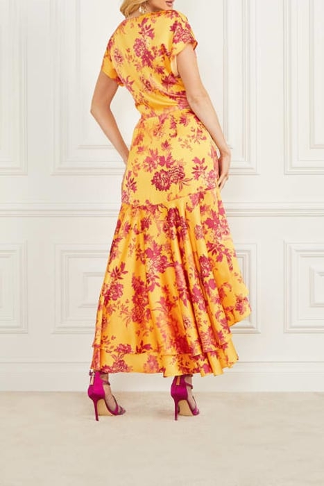 EMAYA WRAP DRESS EDEN PRINT 2