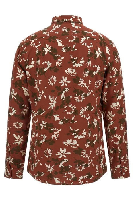 BENNY NEW COLLAR PAU COPPER/BROWN/BEIGE CASUAL SHIRT 2