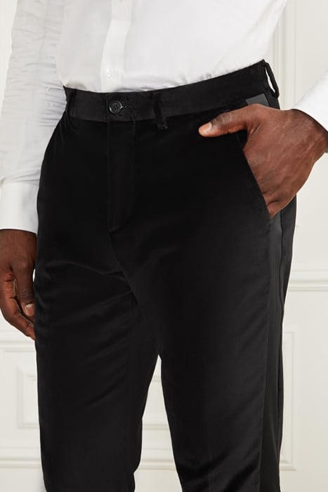 WARREN SMOKING PANT JET BLACK SUIT 7