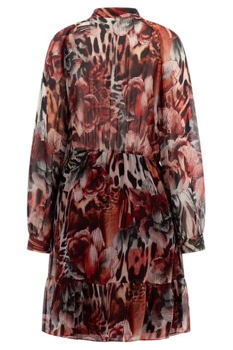 MARCIANO BY GUESS LEOPARD ROSE SHORT D LEOPARD ROSE PRINT 4