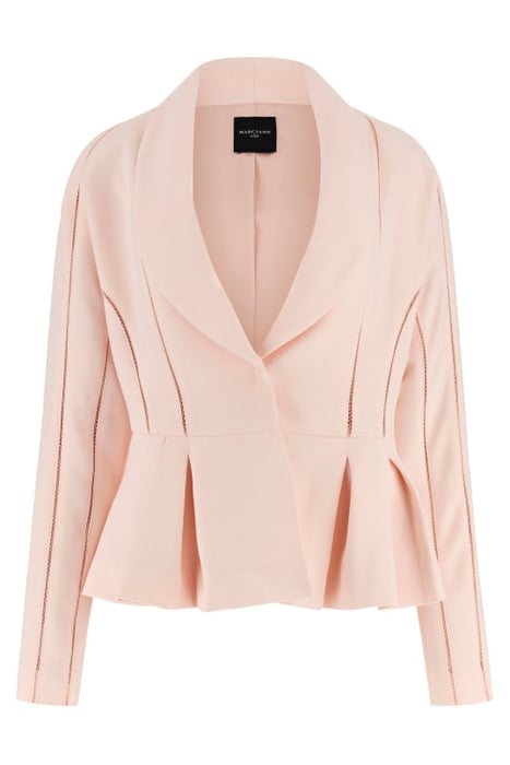MARLA WRAP BLAZER BLUSH BREEZE 1