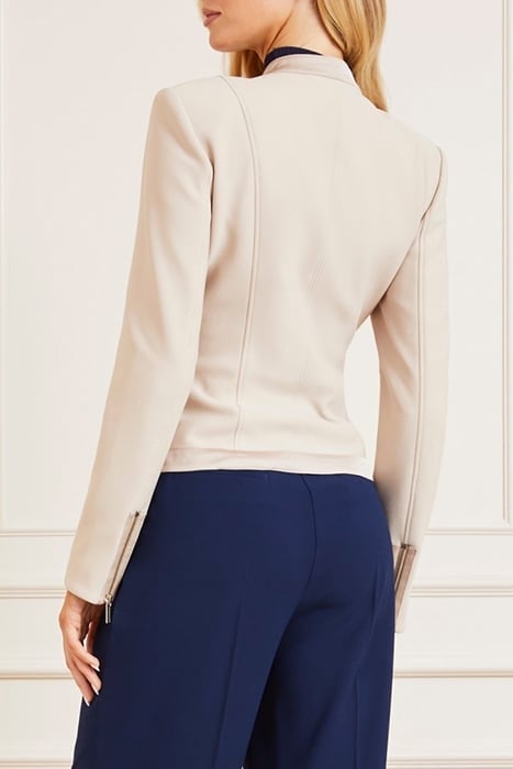 KAREN JACKET FAWN CROPPED TAUPE 2