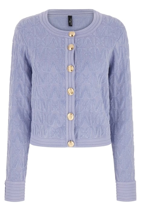 PENELOPE ALL OVER DUST LIGHT CARDIGAN BLUE 3