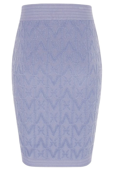 PENELOPE ALL OVER DUST LIGHT MINI SKIRT BLUE 5