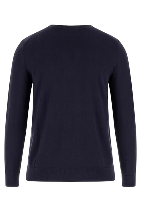MARCIANO BY GUESS ESSENTIAL NECK GAR SMART SWEATER BLUE 5