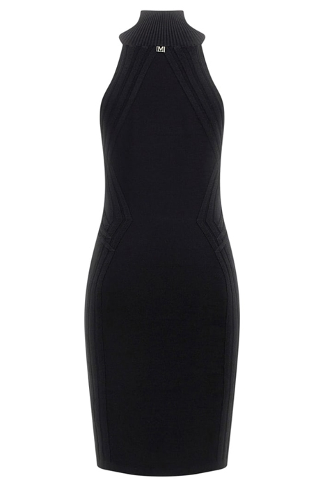 NIVA SWEATER DRESS JET BLACK 5