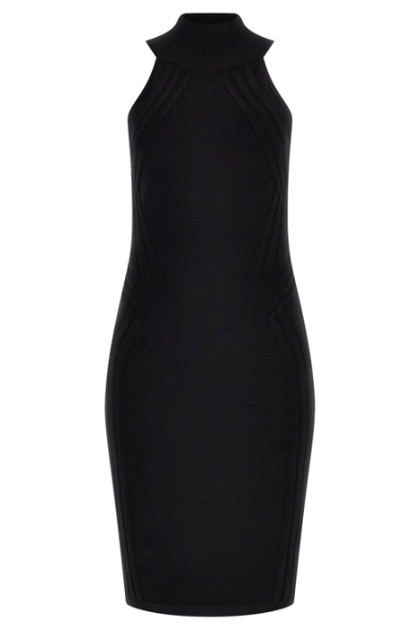 NIVA SWEATER DRESS JET BLACK 4