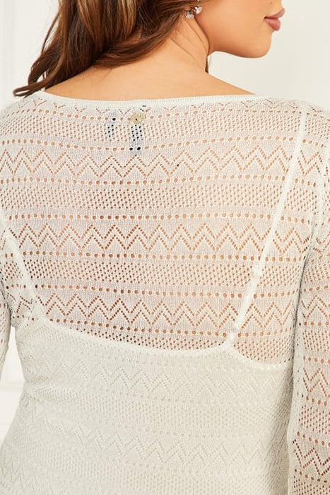 MARCIANO BY GUESS HYDRA TUNIC SHORT PALE MINI DRESS PEARL 6