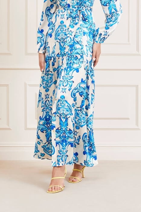 NOMAD MAXI DRESS BLUE NOTE 6