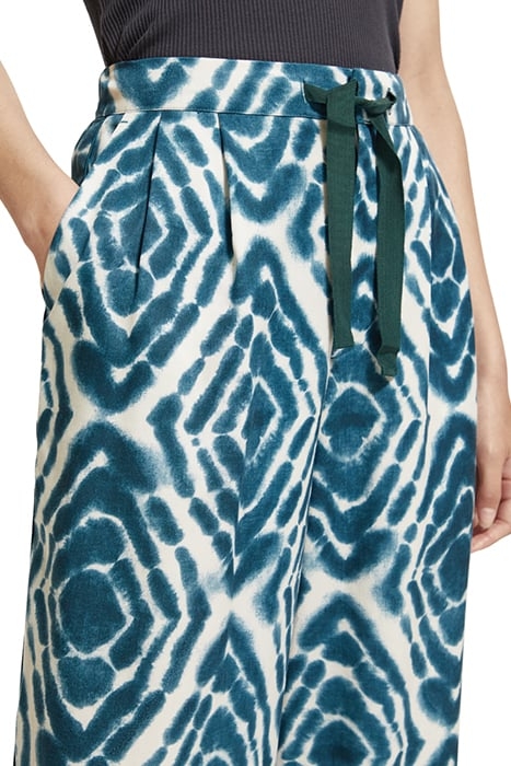 ELENI - HIGH RISE WIDE LEG PYJAMA PANTS DISCO TIE DYE BOTTLE 7