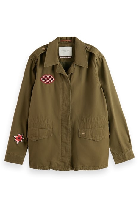 EMBROIDERED FESTIVAL JACKET MILITARY 4