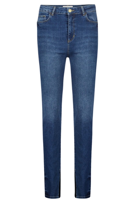 EVA SLIM SPLIT MEDIUM WASH 3