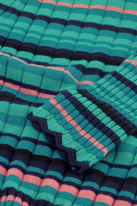 BANDA PULLOVER BRIGHT TEAL/NAVY 2