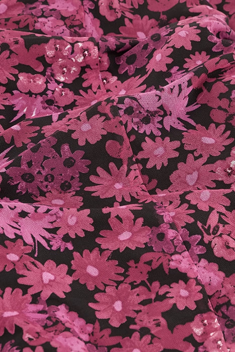 JESSY SKIRT BLACK/JAZZY PINK 3