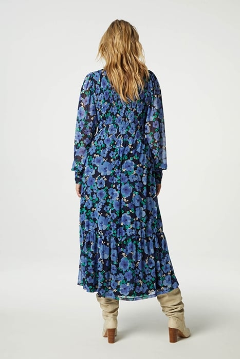 CARO MESH DRESS BLUEMSBURY/FEELING G 2