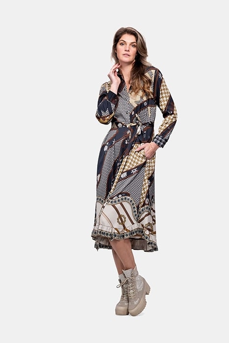 DRESS DÜSSELDORF LONG BLUE 1