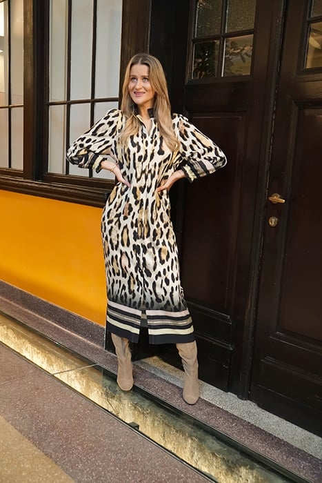 DRESS MAINZ LEOPARD WITH BELTS 2