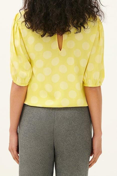 ROUND COLLAR PRINTED SHORT TOP DIVA 2