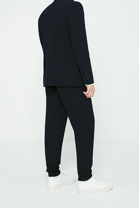 SHORT STRAIGHT BLAZER ANTHRACITE CHINE 2