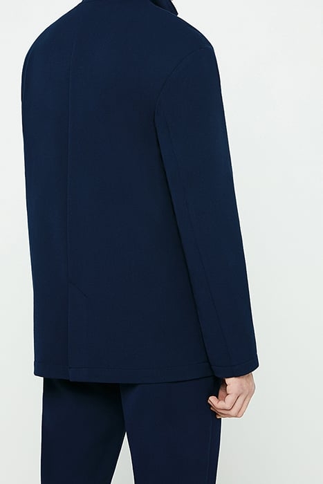STRAIGHT MID-LENGTH BLAZER NAVY 2