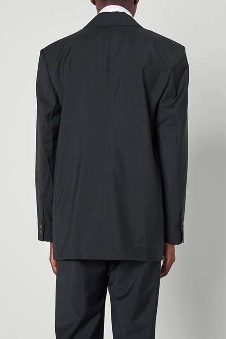 LOOSE DOUBLE-BREASTED BLAZER CARBONE 2