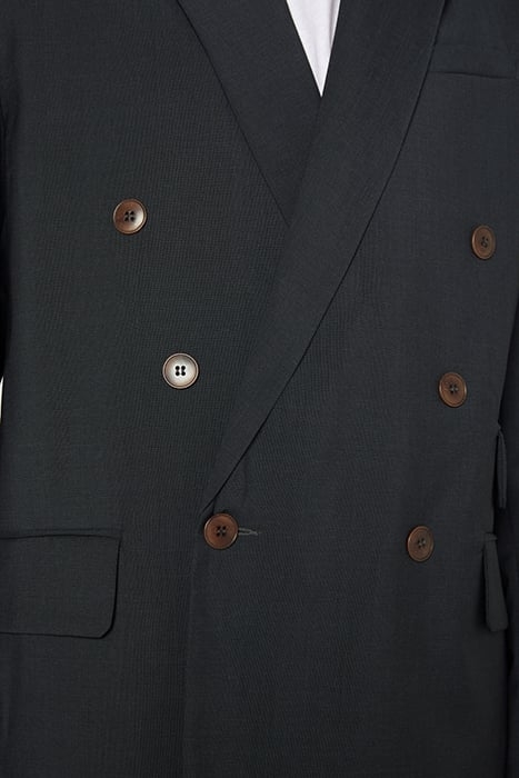 LOOSE DOUBLE-BREASTED BLAZER CARBONE 5