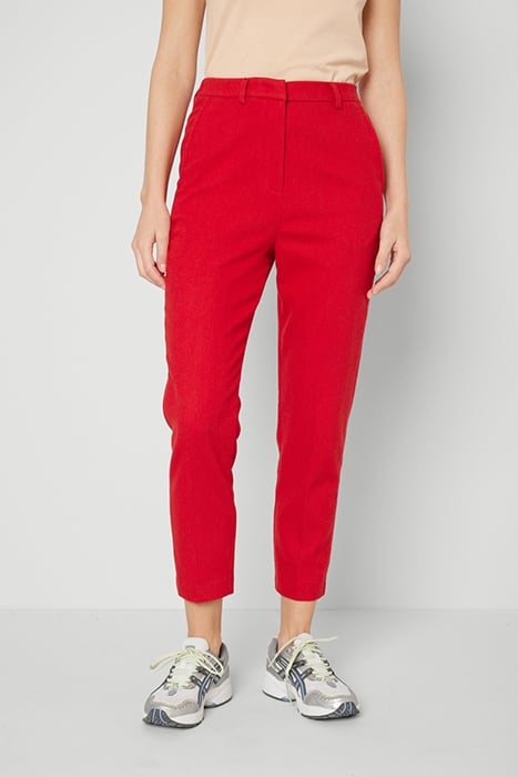 HIGH-WAISTED CIGARETTE TROUSERS FLAMENCO 1