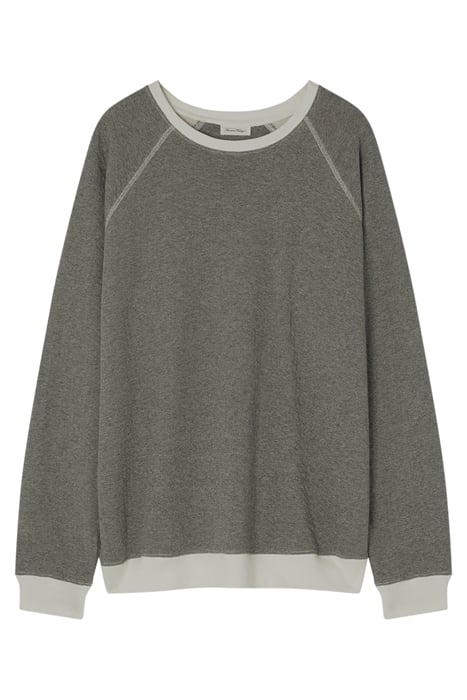 CREW NECK SWEATSHIRT ANTHRACITE CHINE 4